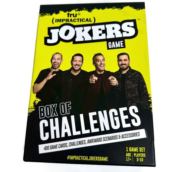 Impractical Jokers Box of Challenges Game - Picture 1 of 8